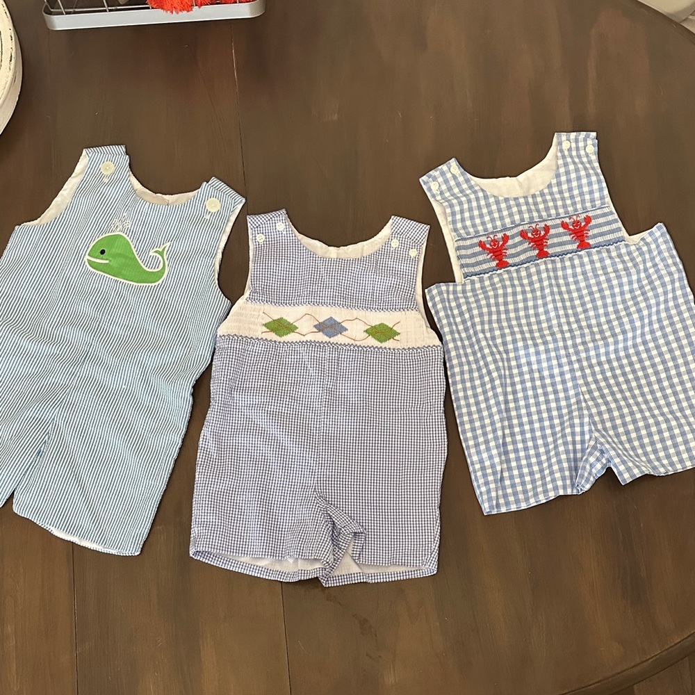 Lolly Wolly Doodle, Classic Whimsy, & Jetterbugs Rompers (3)